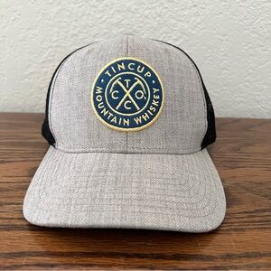 Acme Hat Co Tin Cup Mountain Whiskey Snapback Trucker Hat